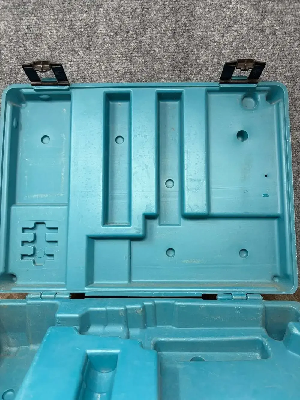 Makita Blue Hard Plastic drill  Tool Box Carrying Case Storage Box (Empty)